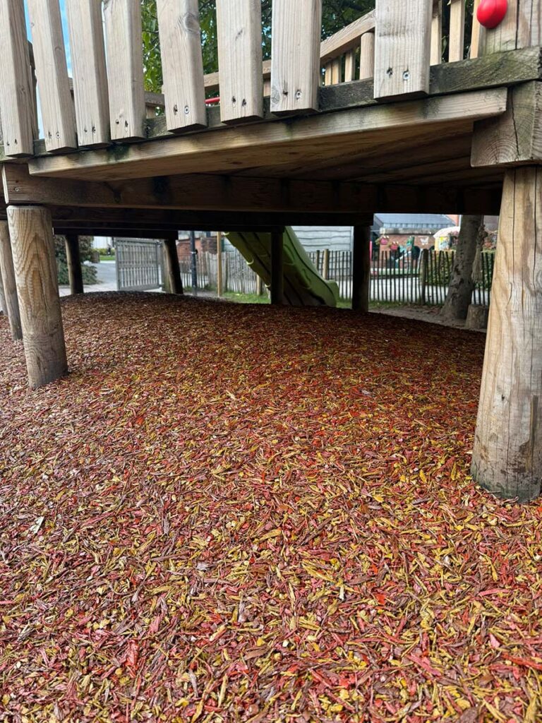 Tiger Mulch Forest Mix zorgt voor propere en veilige speelomgeving in SBS De Geluksvogel, Brugge